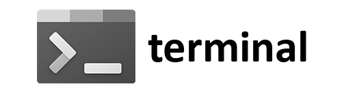 terminal tool logo icone